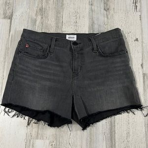 Hudson Gray Denim Shorts Size 28